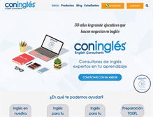 Tablet Screenshot of coningles.com